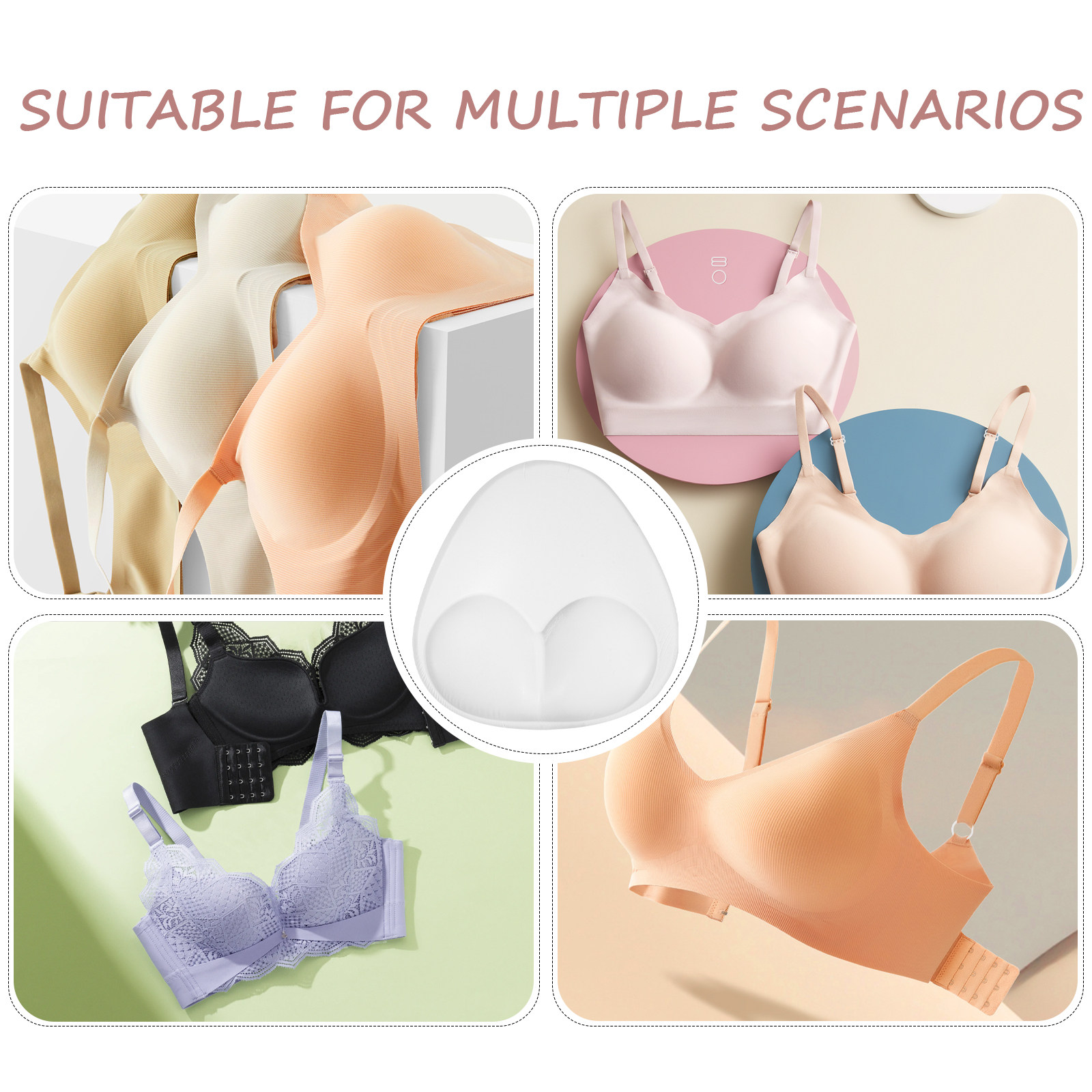 1Pair Invisible Silicone Bra P - огляд і ціна Push Up Bra Silicone