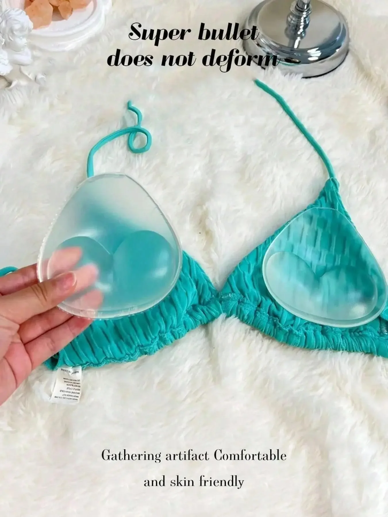 1 Pair Women's Silicone Bra In - огляд і ціна Push Up Bra Silicone
