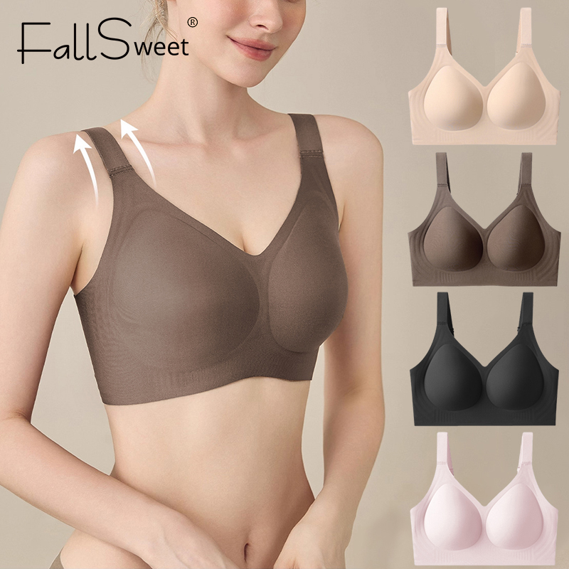 FallSweet Women Push-Up Seamle - огляд і ціна Mastectomy Bra Pocket
