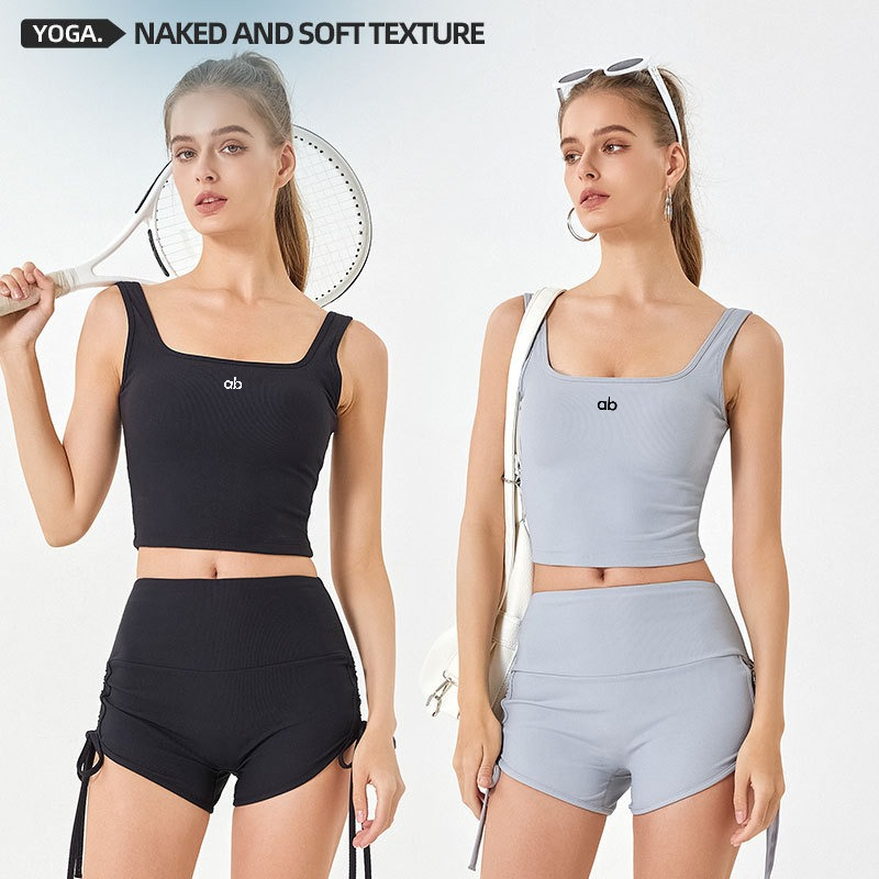 Women Summer Ribbed Yoga Tank  - огляд і ціна Underwire Bra Padded